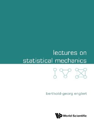 cover image of Lectures On Statistical Mechanics